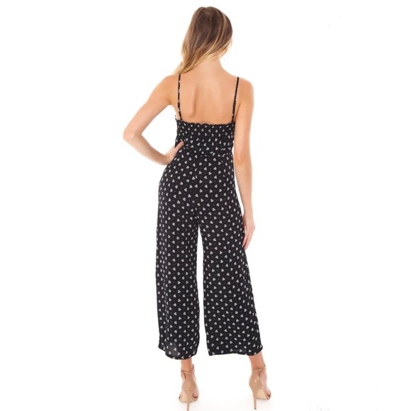 Blue Life Elle Jumpsuit Black Tulip Dot - Picture 5 of 6